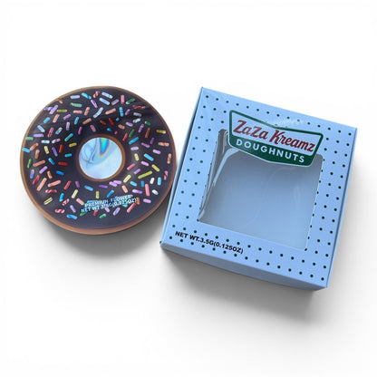 ZAZA Kreamz Doughnuts Sprinklez Mylar Bags with Boxes 3.5g Box Packaging
