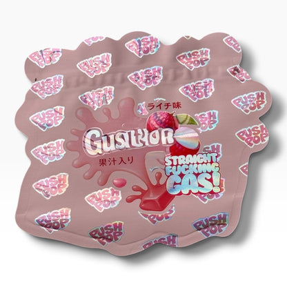 Gush Push Pop Lychee 3.5g shape bags