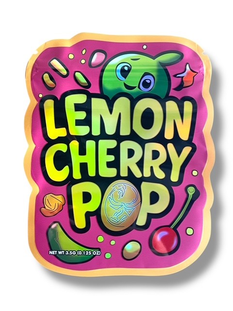 Lemon Cherry Pop Bag 3.5g shape bags