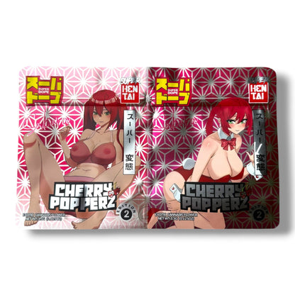 Super Dope Sakura Cherry Popperz Double Mylar Bag 3.5 Grams total 7Gram bags