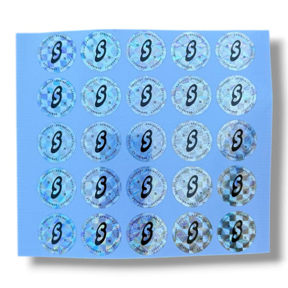 Sprinklez Zero Permanent Candy 3.5G Mylar sticker Bags -With stickers and label