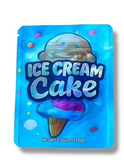 Ice Cream Cake 3.5g Mylar Bag- Packaging Only