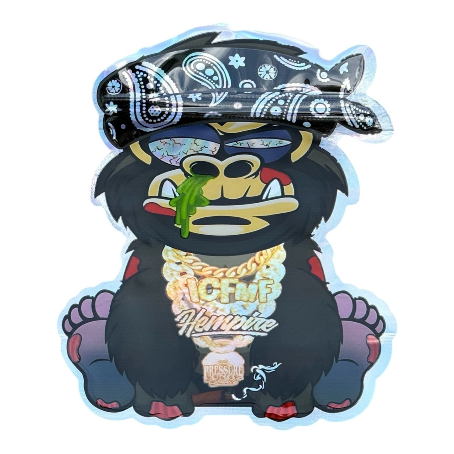 ICFMF Baby 3.5g Mylar Bags & Boxes with Window High Tolerance Box Packaging