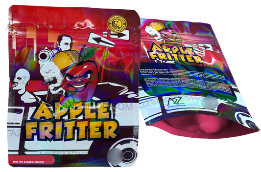 Black Unicorn -Apple Fritter Holographic Mylar bag 3.5g  For Flower