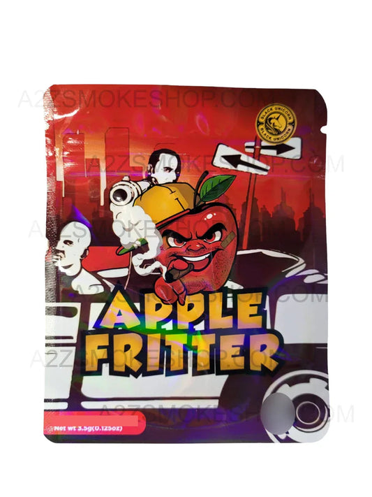Black Unicorn -Apple Fritter Holographic Mylar bag 3.5g For Flower - Black Unicorn Hub