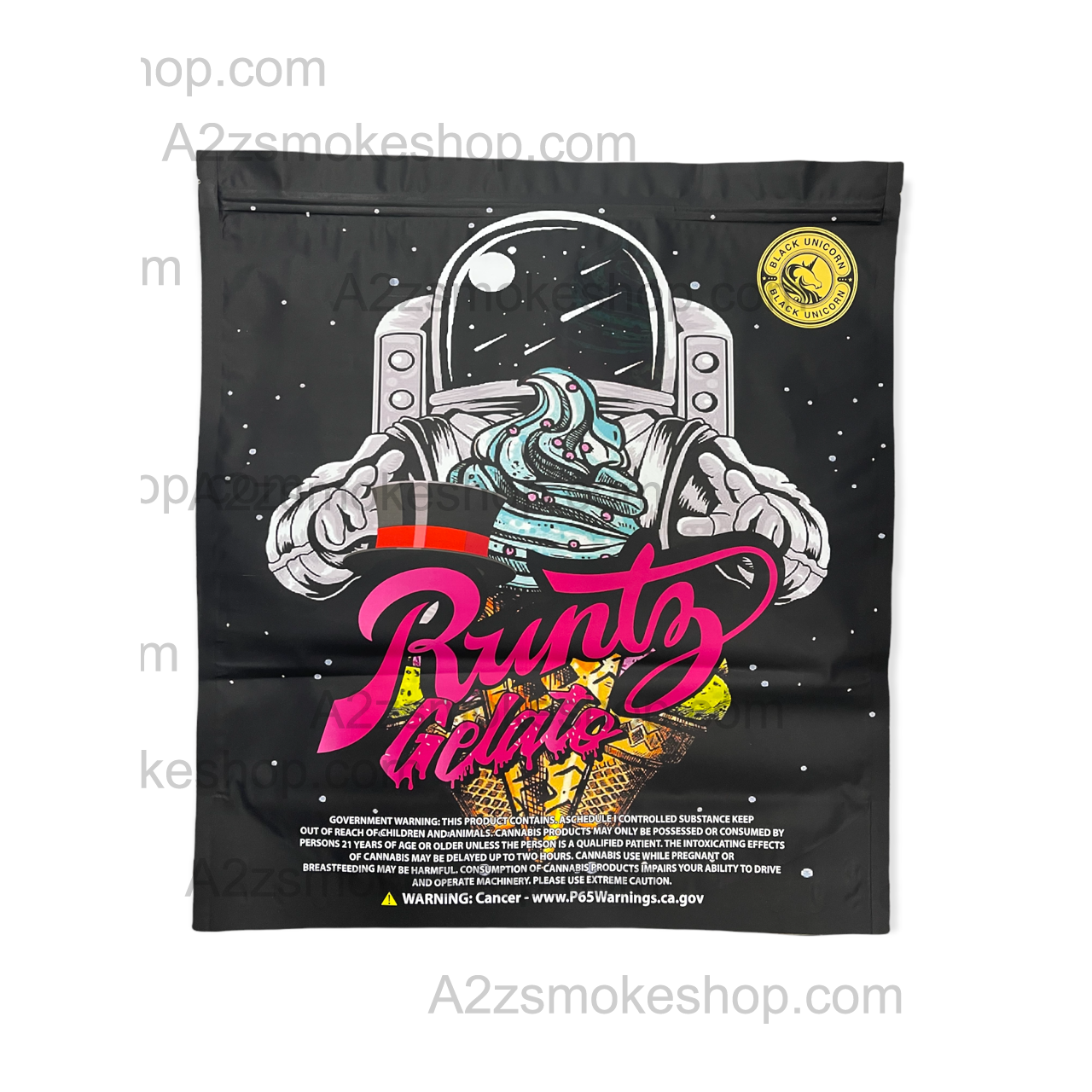 Black Unicorn - Pound Bag (Large)-Runtz Gelato Mylar bag 1LBS - 16OZ (454g)