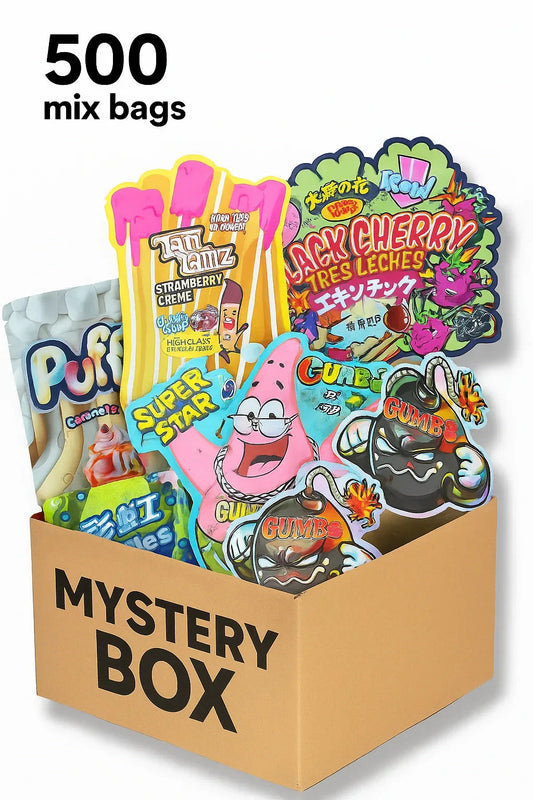 Mystery Box 500-1000 mix 3.5g Mylar bags- Surprise Combo - Black Unicorn Hub