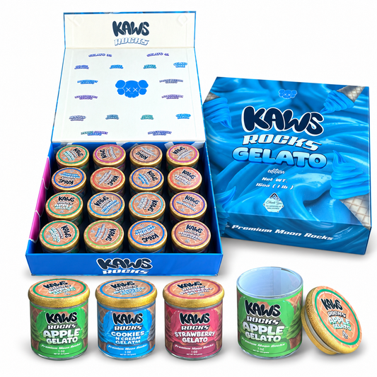 Pack Man Party Boyz 1 Oz Glass Jars with Display Box – 16-Count Variety Pack – Packaging Only (Copy)