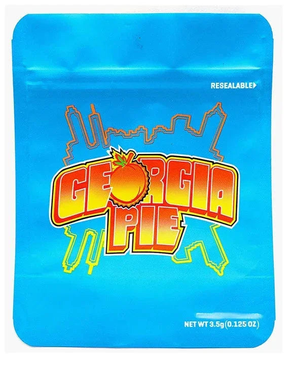 Cookies Georgia Pie Mylar Bags 3.5 Grams Smell Proof Resealable Bags - Black Unicorn Hub