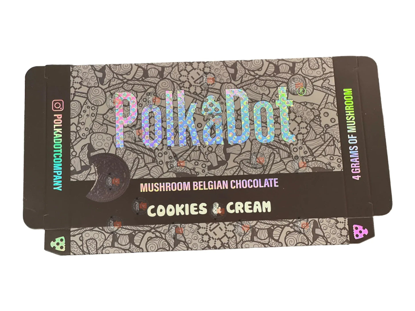 Polkadot Packaging Cookies & Cream (Master Box Included) Packaging Only - Black Unicorn Hub