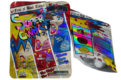 Don Merfos Exotics Super Candy Mylar bag 3.5g Holographic