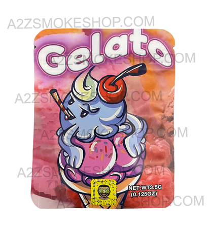 Gelato Mylar bag 3.5g Packaging Only