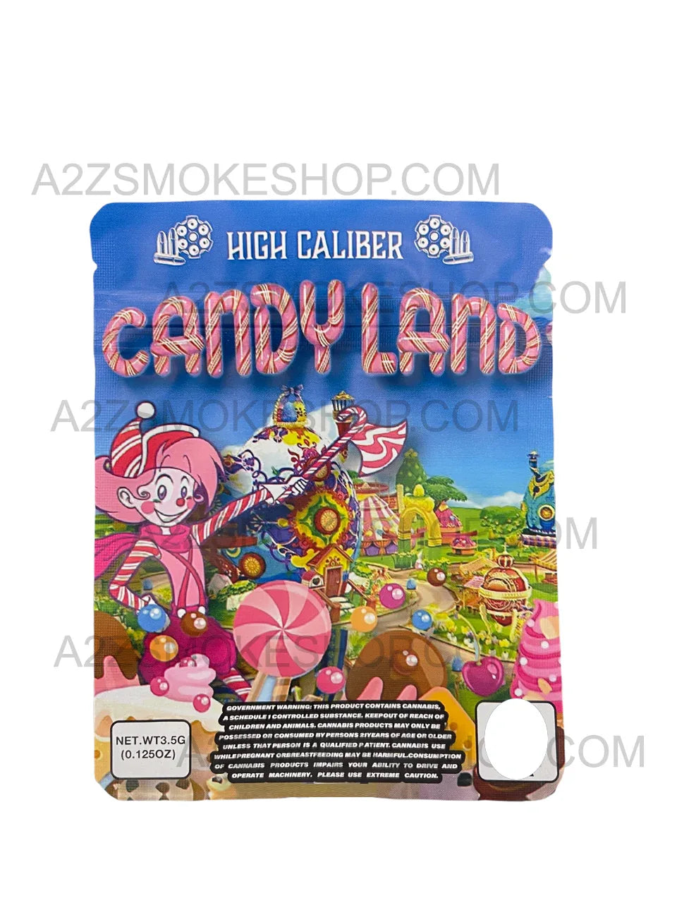 High Caliber Candy Land Mylar bag 3.5g Packaging Only - Black Unicorn Hub