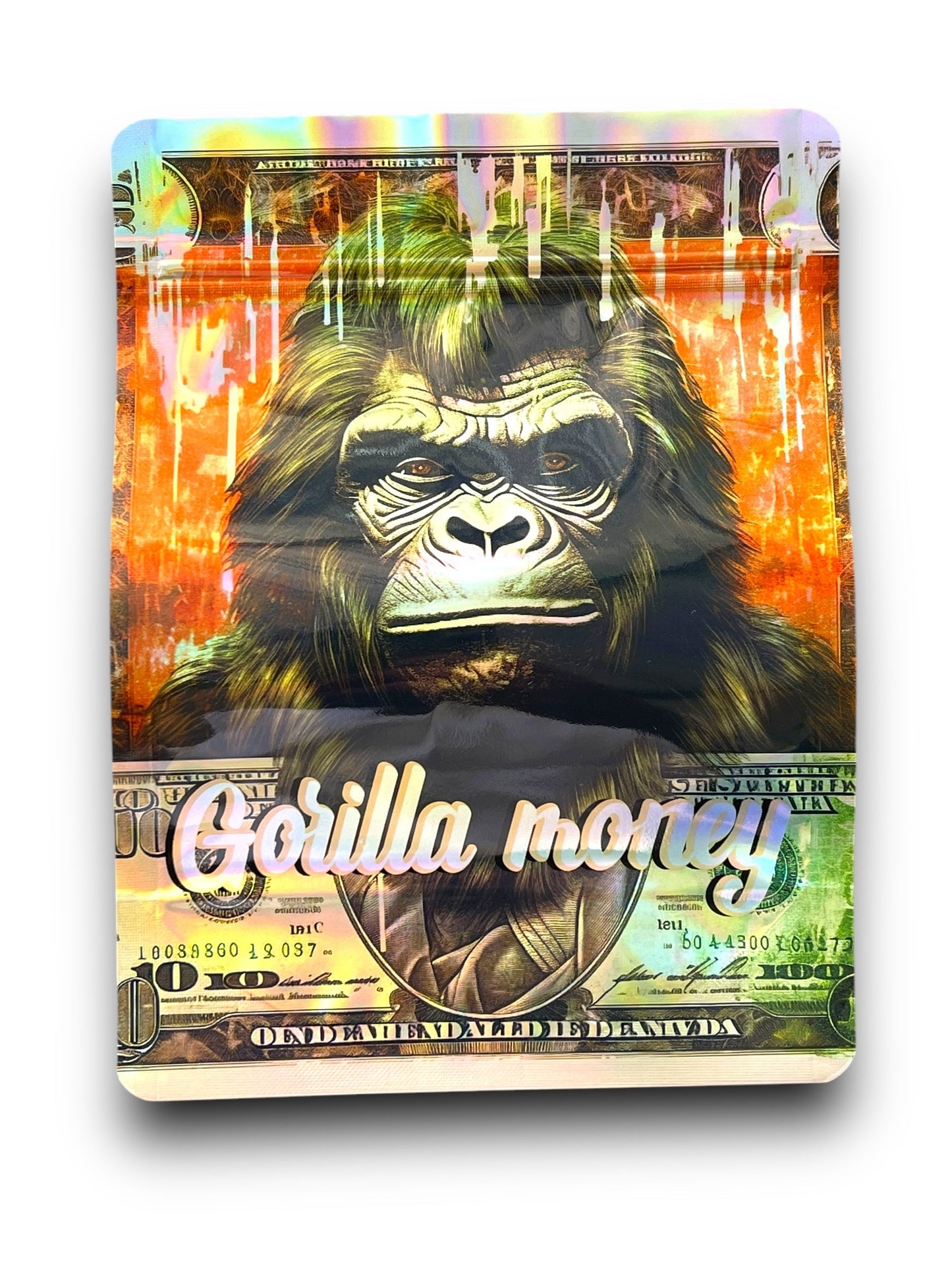 Gorilla Money 1OZ 28G Mylar Bag (50 Count)