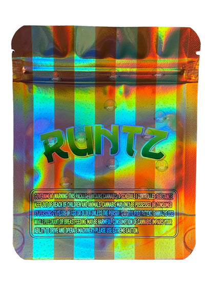Bomb Weed 3.5g Mylar Bag Holographic - Black Unicorn Hub