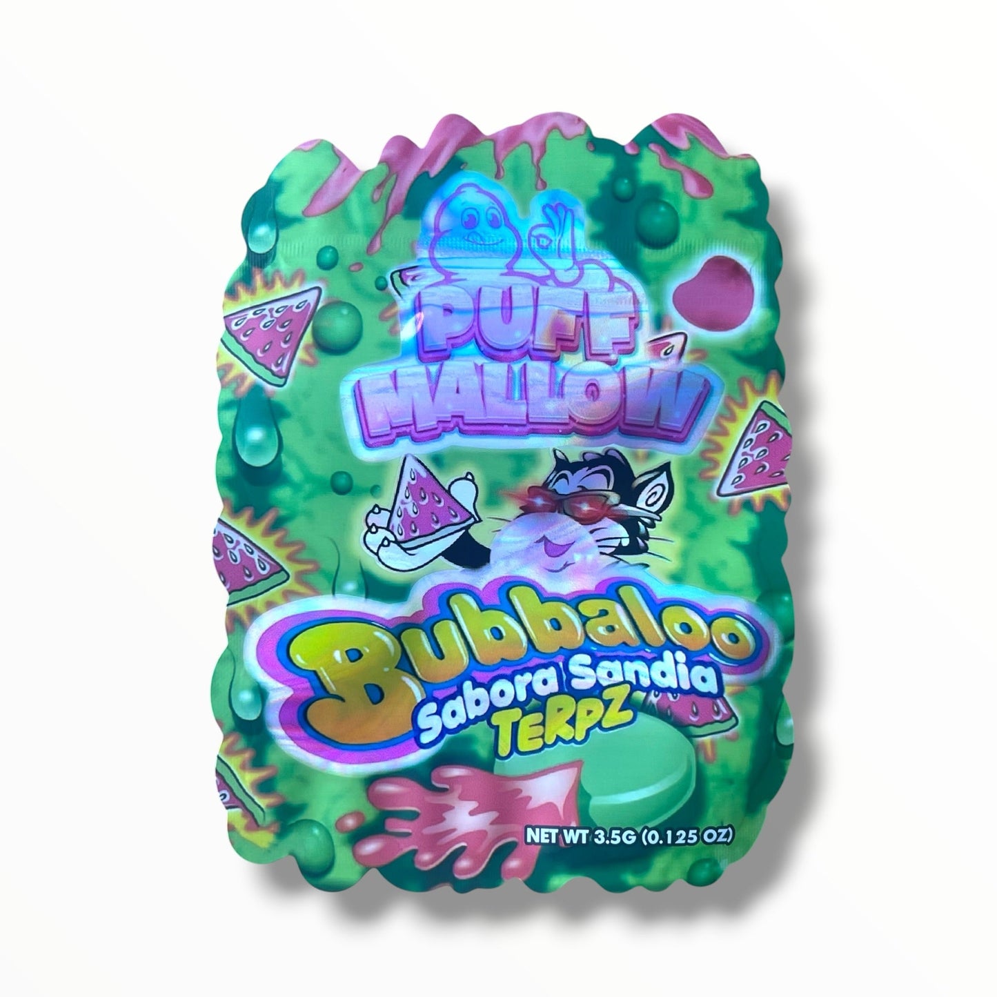 Puff Mallow Bubbaloo Sabora Sandia Terpz 3.5g shape bags