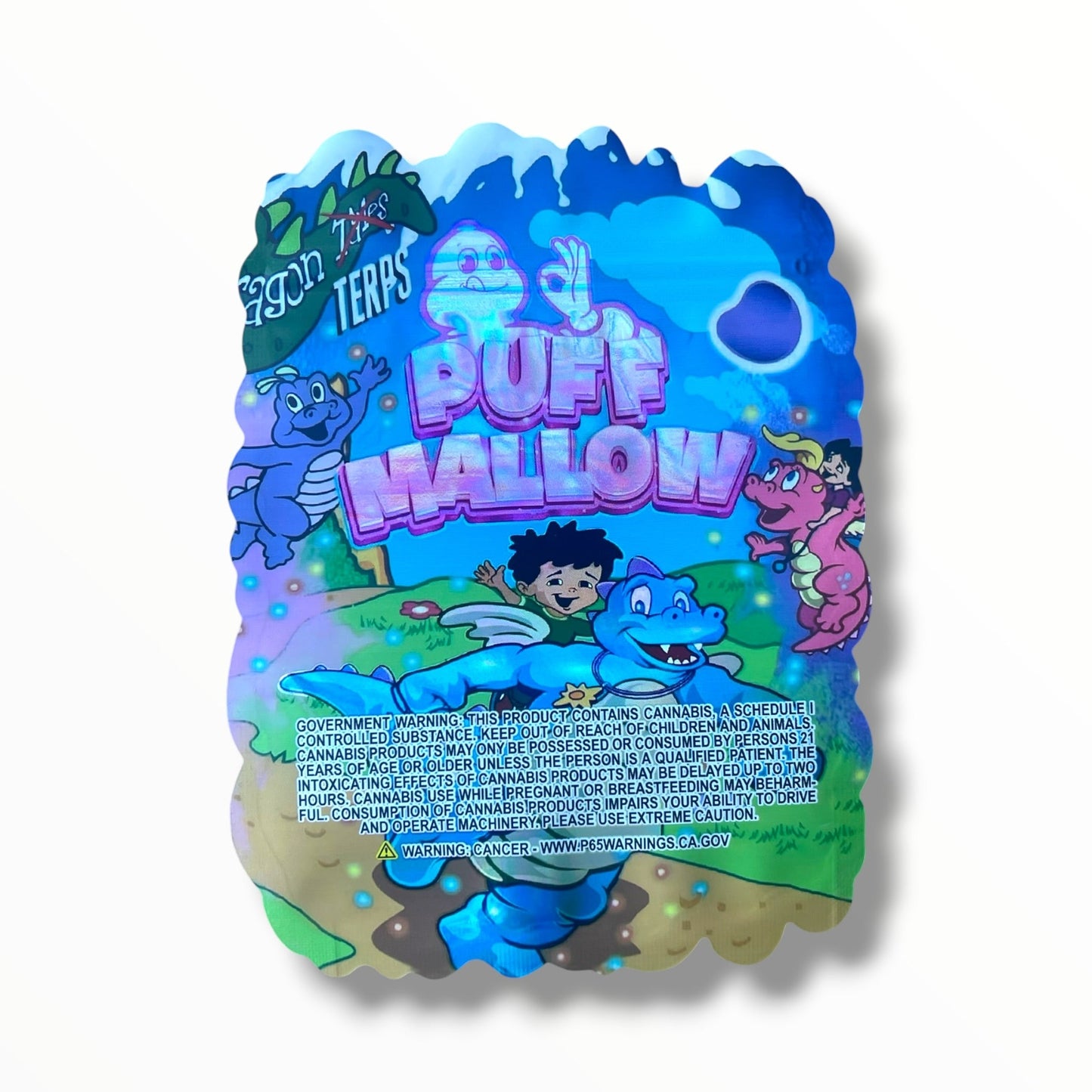 Puff Mallow Dragon Terps 3.5g shape bags