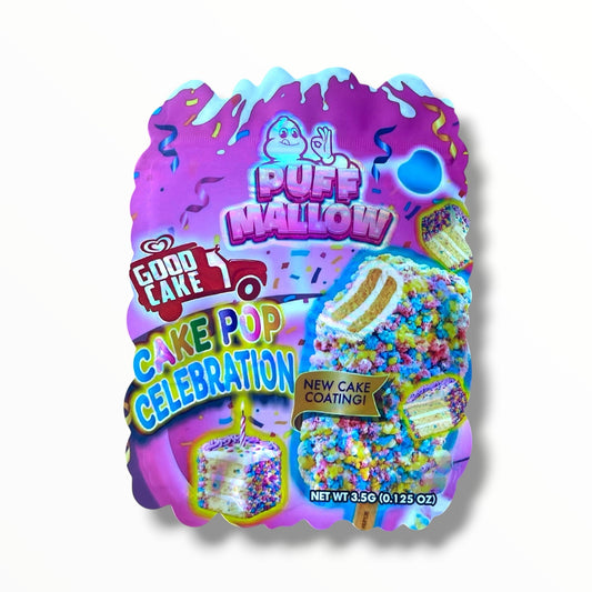 Puff Mallow Cake POP Celebration 3.5g shape bags