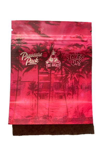 MIA Runtz Mylar Bags 3.5g By Pressure Pack and Jokes up