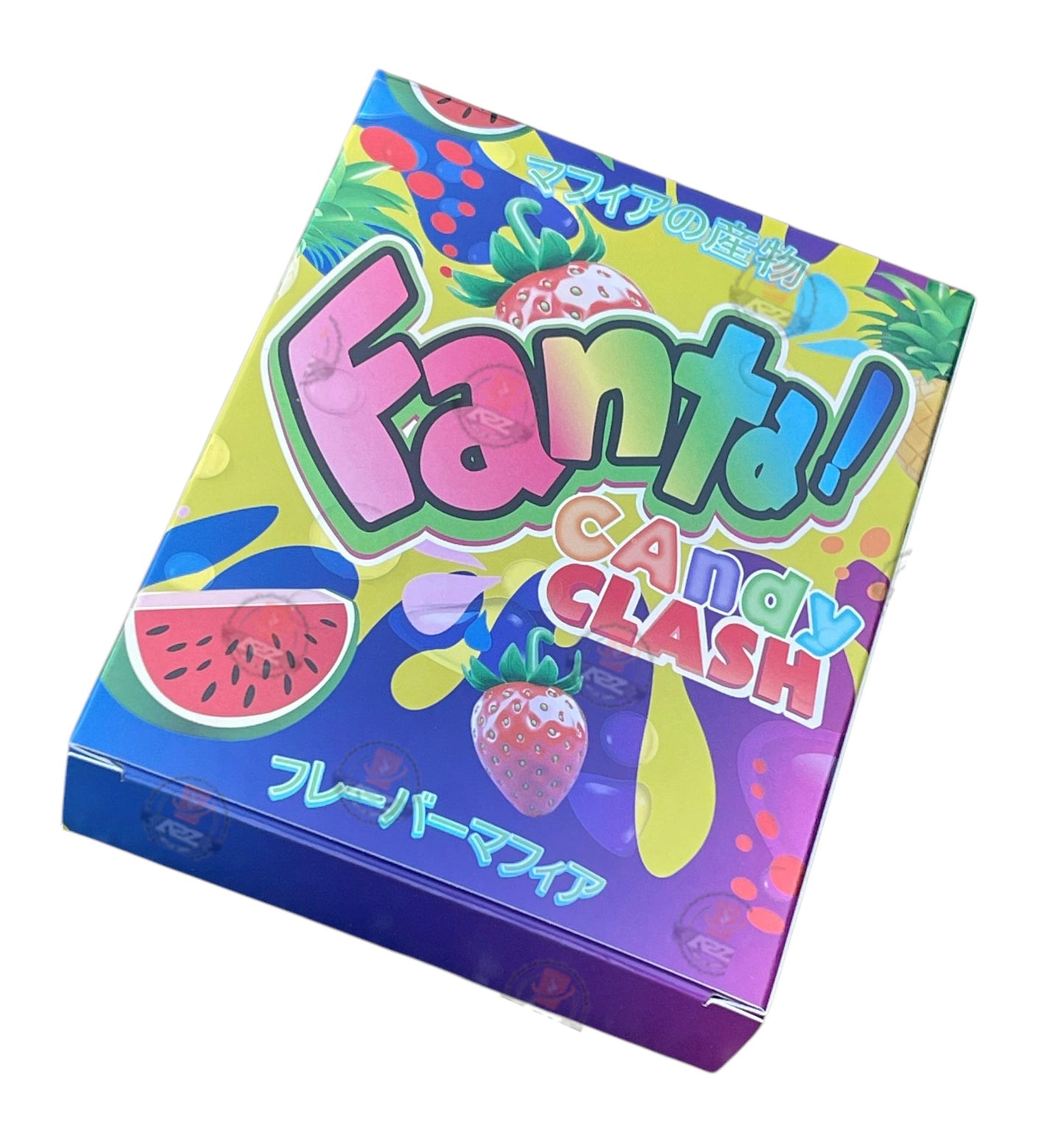 Fanta Candy Clash Mylar Bags with Boxes 3.5g Box Packaging Holographic