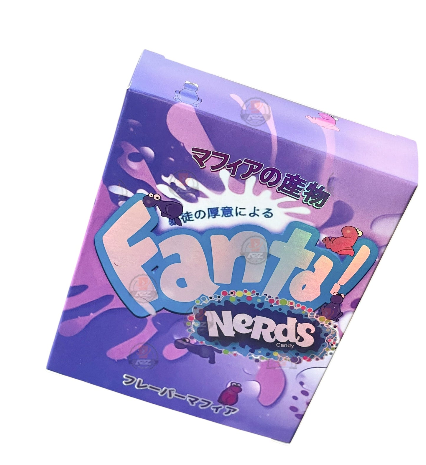 Fanta Candy Mylar Bags with Boxes 3.5g Box Packaging Holographic
