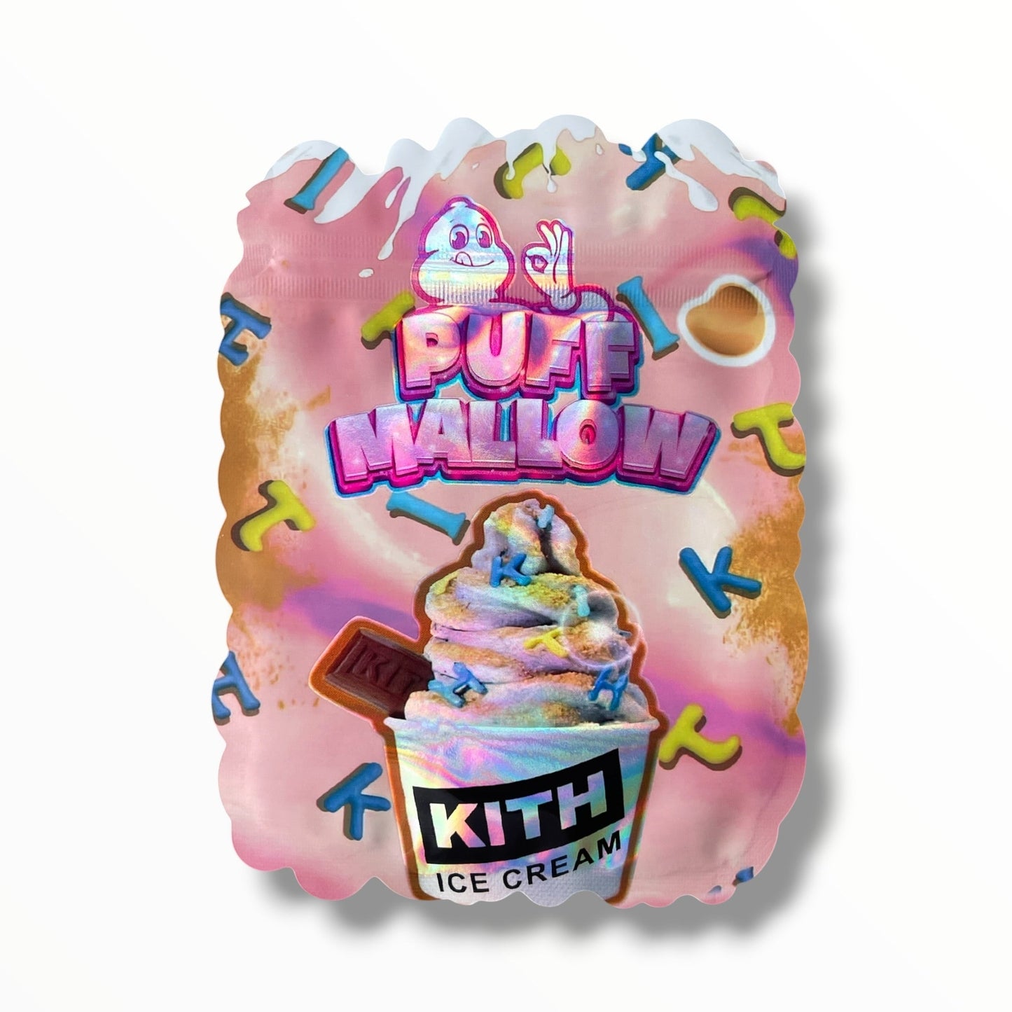 Puff Mallow Kith Ice Cream 3.5g shape bags