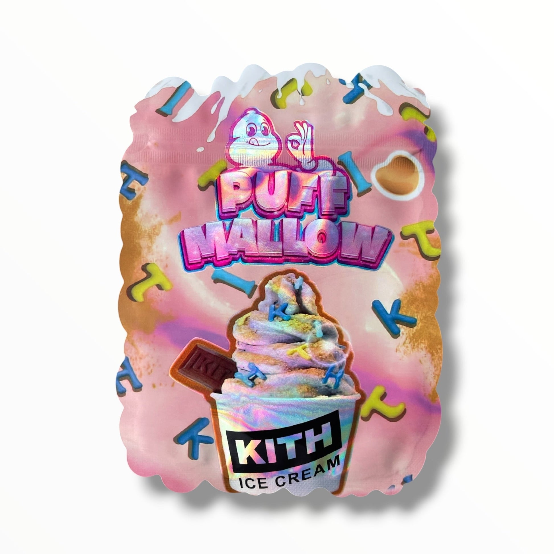 Puff Mallow Kith Ice Cream 3.5g shape bags