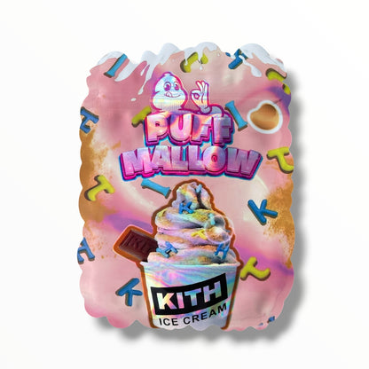 Puff Mallow Kith Ice Cream 3.5g shape bags