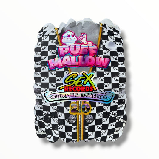 Puff Mallow Sex Records Chrome Hearts 2.0 - 3.5g shape bags