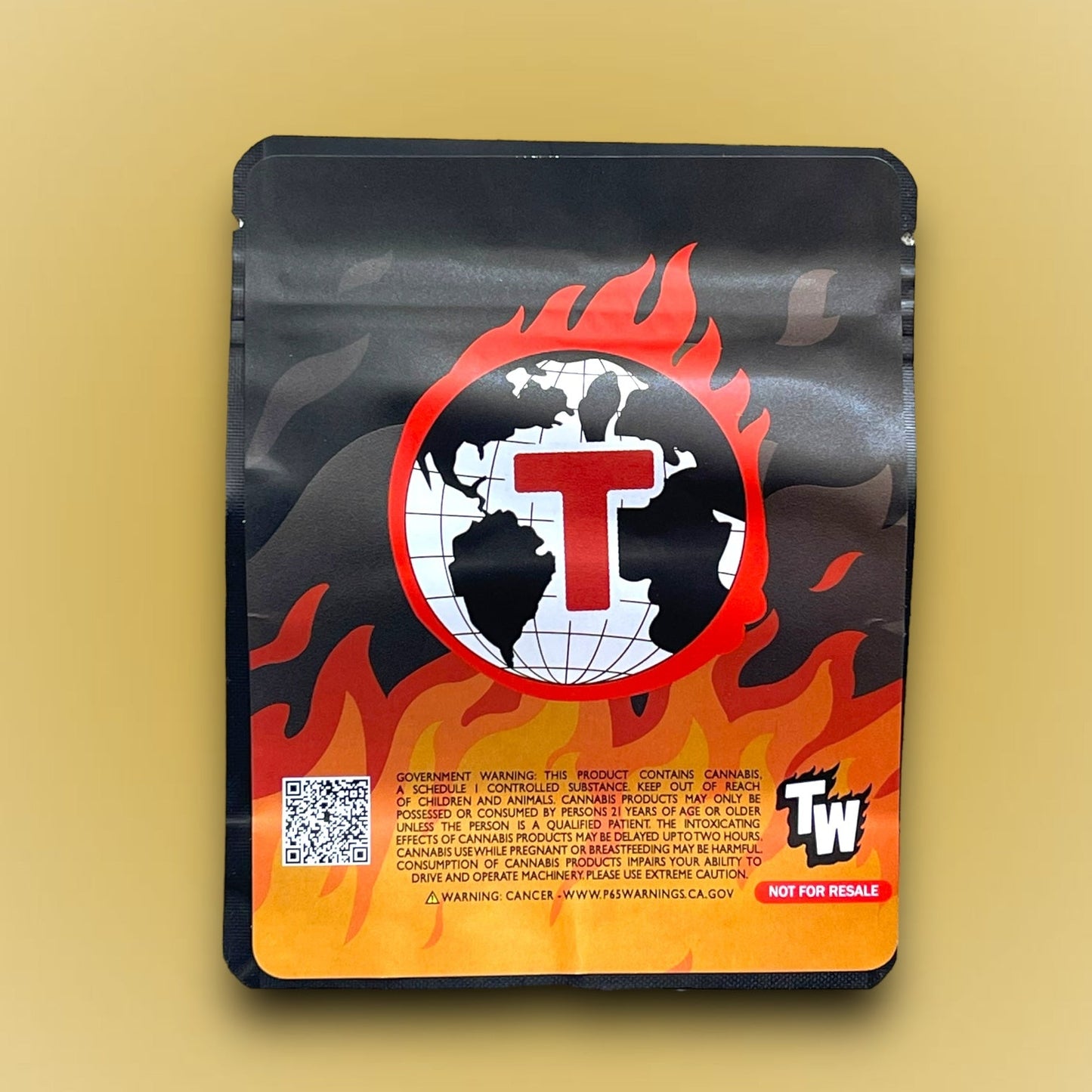 Sprinklez Torchiez Hot Fudge Sundae 3.5G Mylar Bags -With stickers and labels