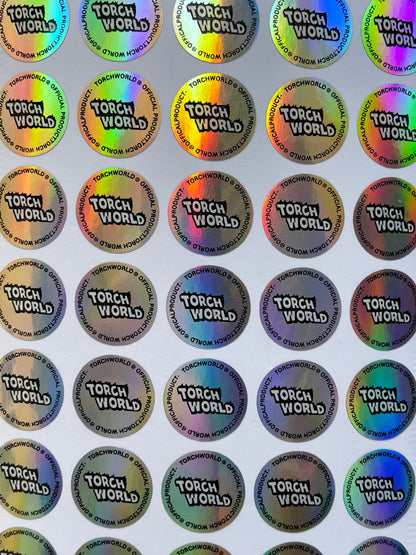 Sprinklez Brooklyn Blackout Cake 3.5G Mylar Bags -With stickers and labels