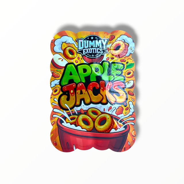 Apple Jacks Dummy Exotics 3.5g shape bags