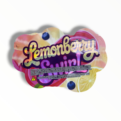 Lemon Swirl 3.5g shape bags