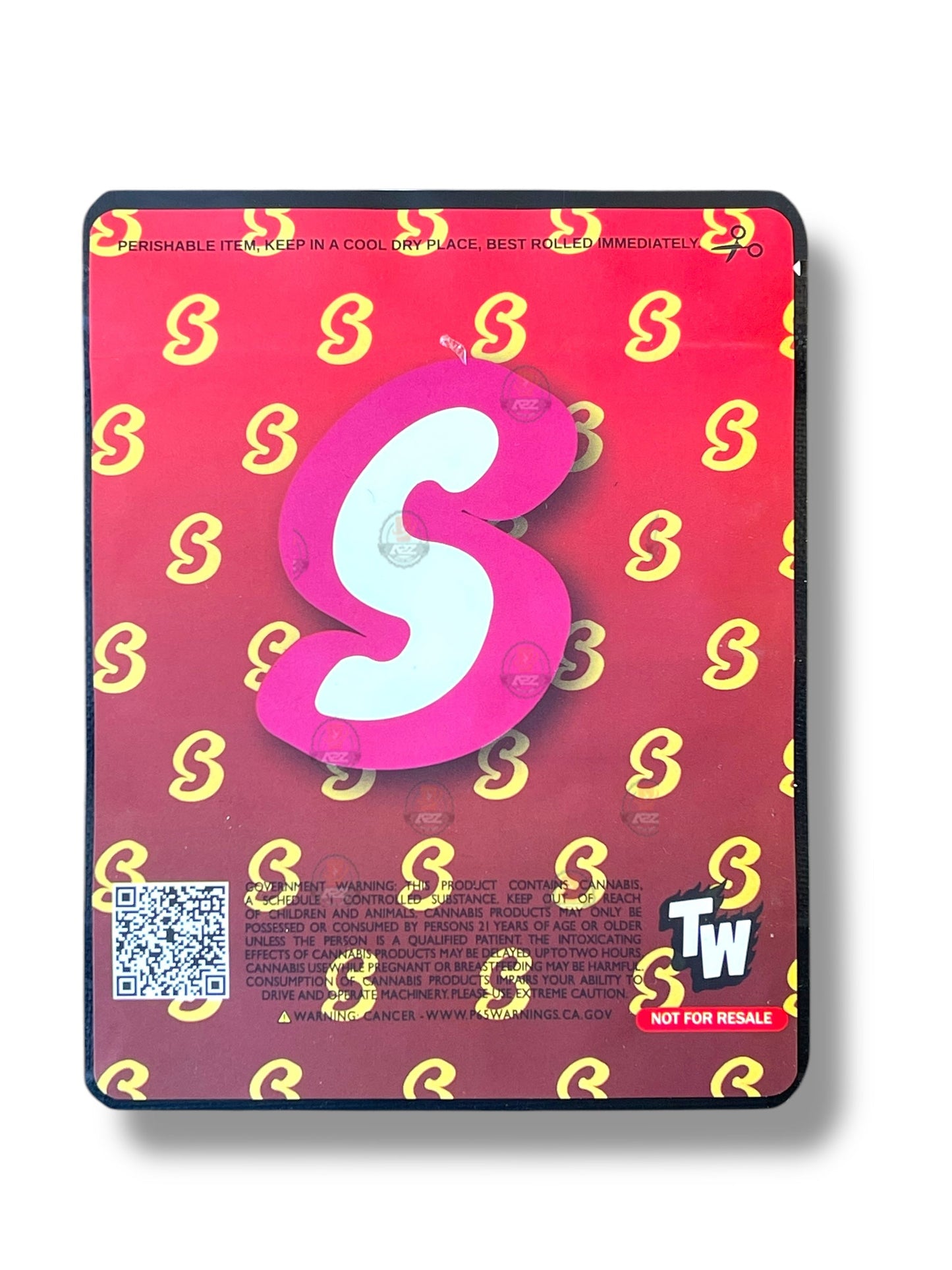 Sprinklez Candy Bar Ice Cream Pie Mylar Bags with Boxes 3.5g Box Packaging With stickers and label