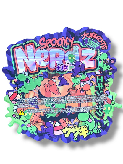 Kandy Depo Spooky Mylar Bag 3.5g shape bag