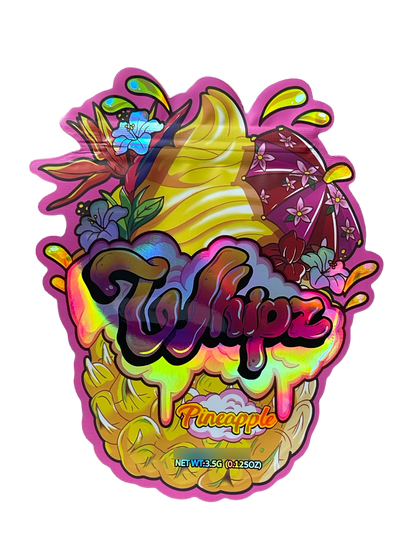 Whipz Pineapple 3.5g Mylar Bag