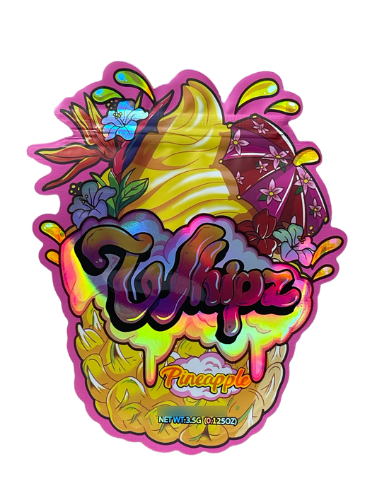Whipz Pineapple 3.5g Mylar Bag