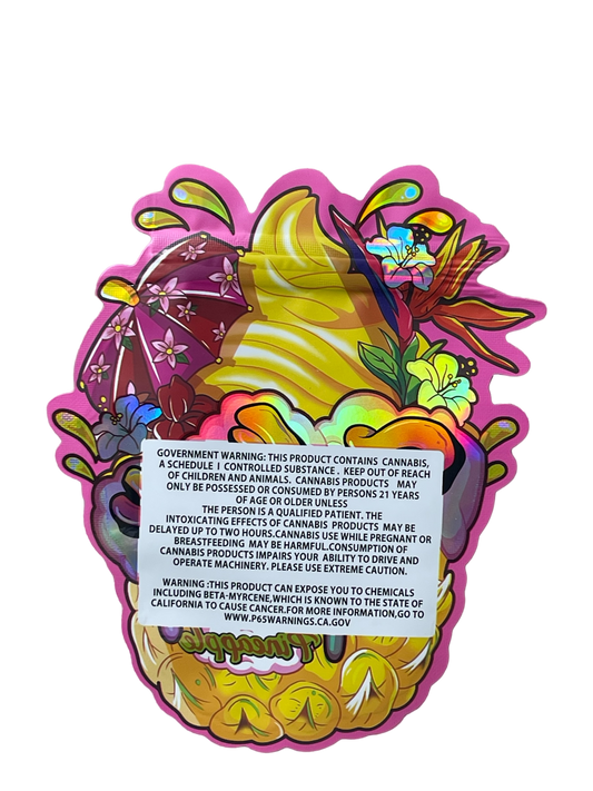 Whipz Pineapple 3.5g Mylar Bag