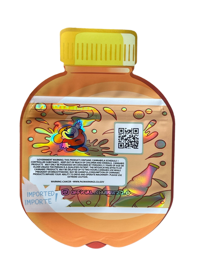 Vanilla Cream Chubbiez Cut Out Mylar Bags 3.5g Die cut