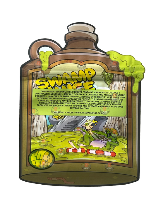 Swamp Juice 3.5 grams Mylar Bag Holographic