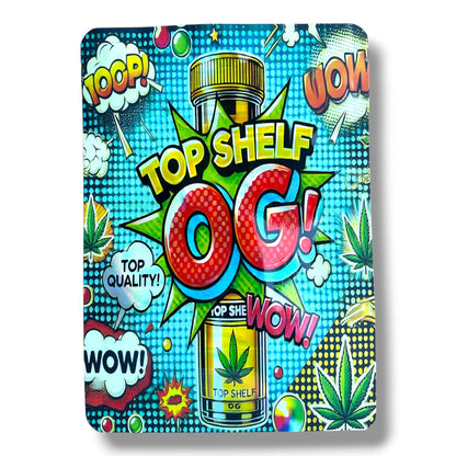 Top Shelf OG 7G to 14G Mylar Bags