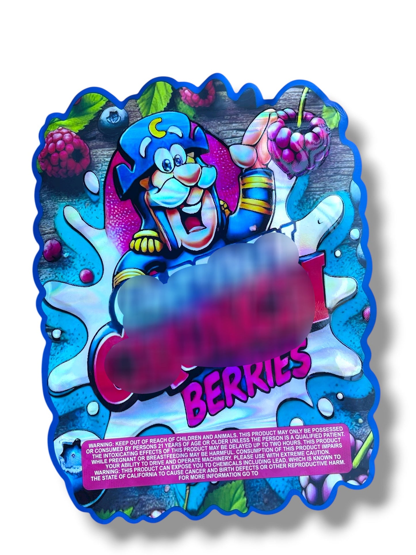 Berries Berries 1 OZ  28G Mylar empty Mylar bag 1 ounce (50 Count)