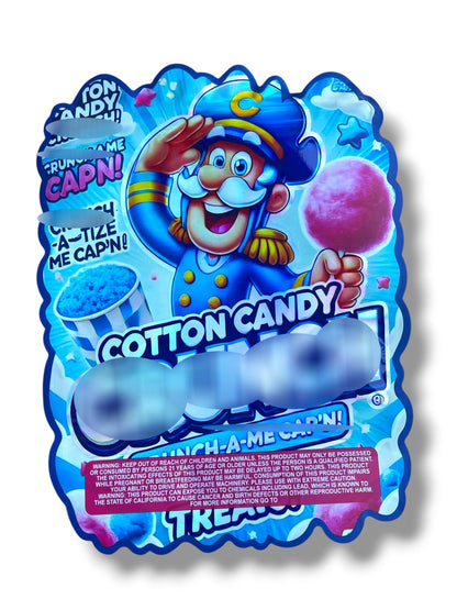 Cotton Candy 1 OZ  28G Mylar empty Mylar bag 1 ounce (50 Count)