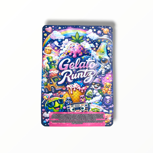Gelato Runtz 7G to 14G Mylar Bags