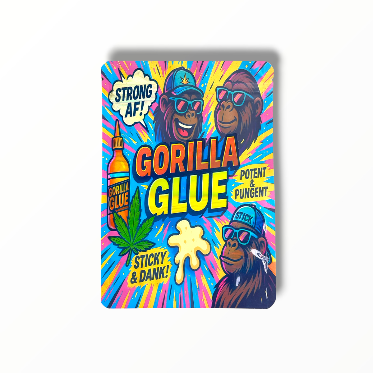 Gorilla Glue 7G to 14G Mylar Bags