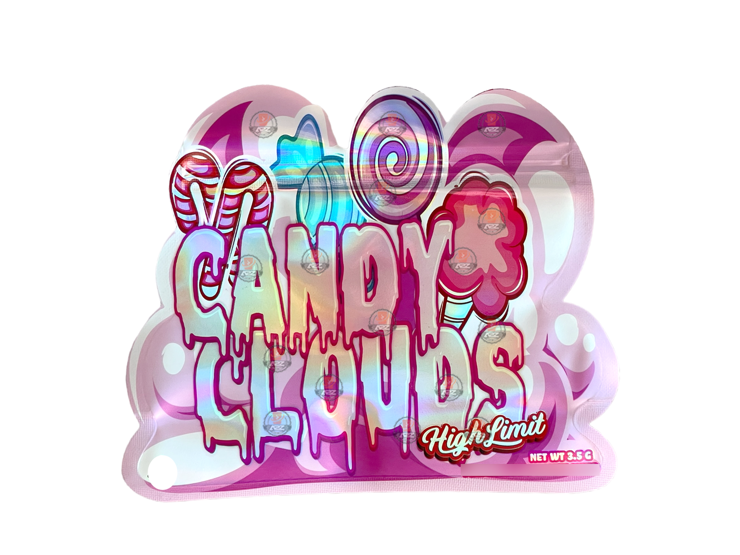 High Limit Candy Clouds 3.5 grams Mylar Bag