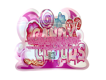 High Limit Candy Clouds 3.5 grams Mylar Bag - Black Unicorn Hub