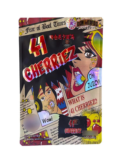 Don Merfos 41 Cherries 1 OZ 28G Mylar bag (50 Count) - Black Unicorn Hub