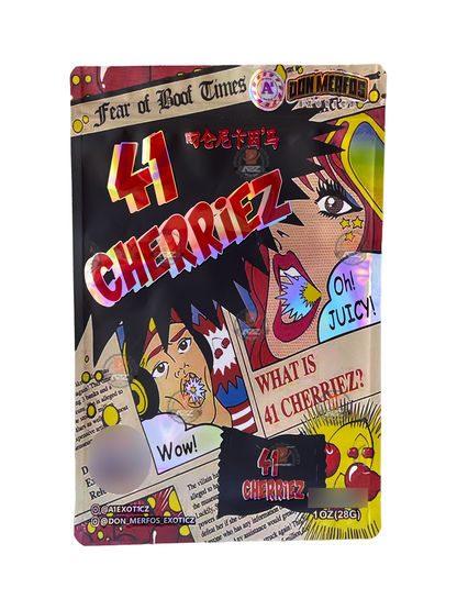 Don Merfos 41 Cherries 1 OZ 28G Mylar bag (50 Count)