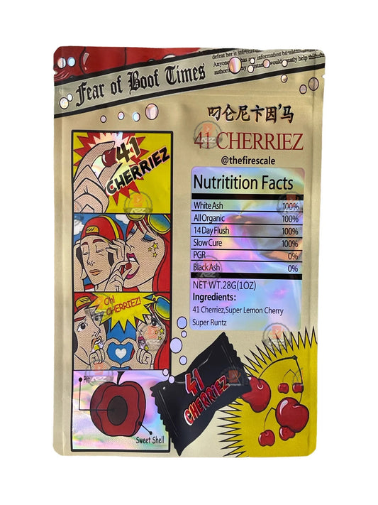 Don Merfos 41 Cherries 1 OZ 28G Mylar bag (50 Count) - Black Unicorn Hub